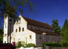 Feldbach: l’église romane du prieuré